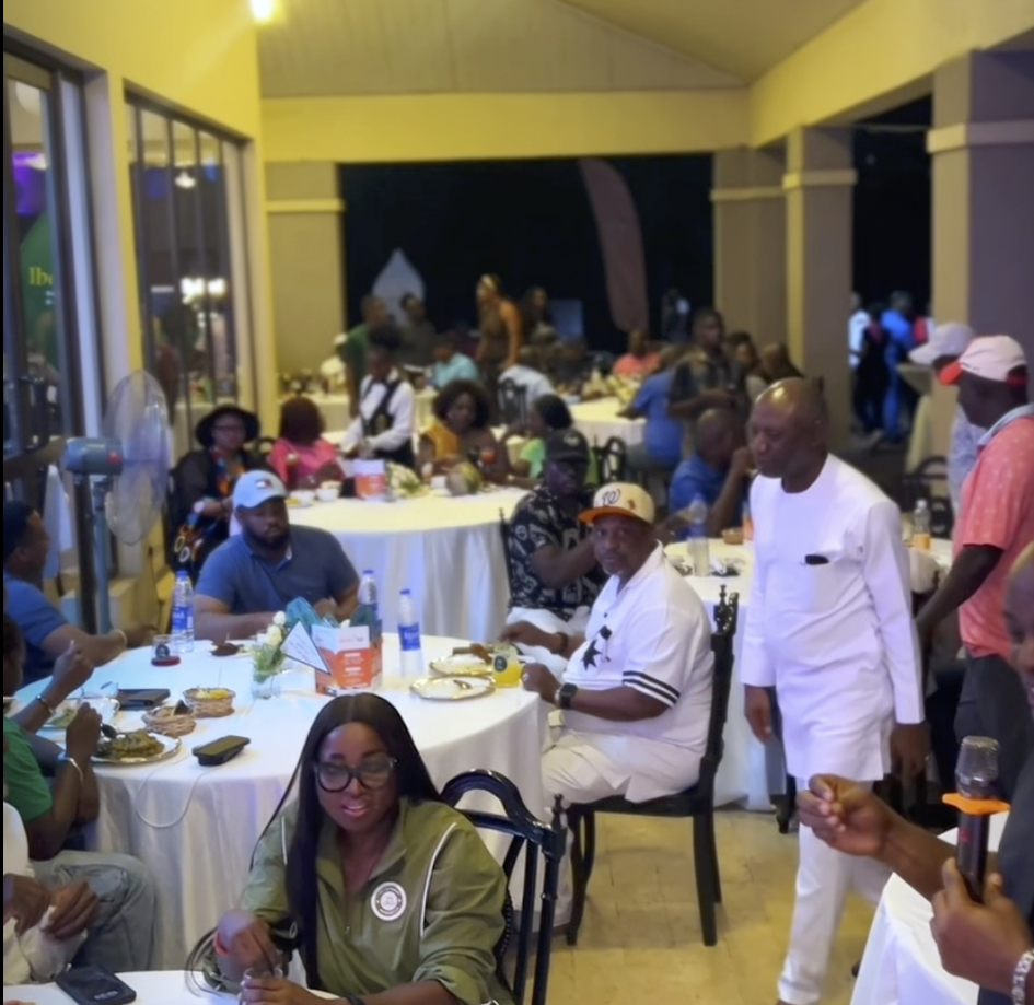 Ibom Golf Club welcome cocktail